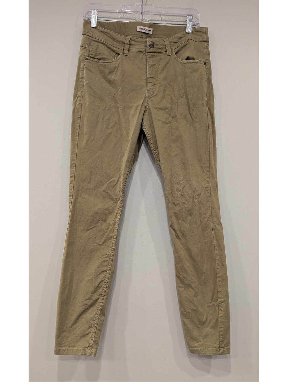 Toad&Co Earthworks 5 Pocket Skinny Pants Size 8